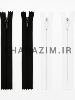 زیپ 20سانتی مخفی نمره 4