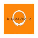 حلقه پرده حمام مدل قفلی